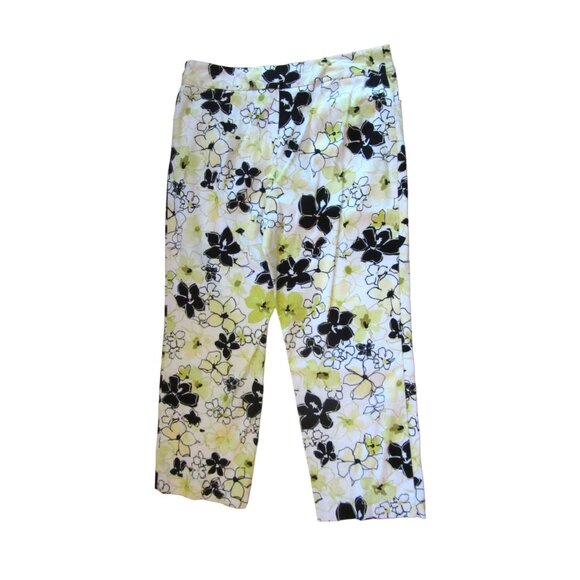 Vintage Pierre Cardin Colorful Cotton Cropped Pants in Size 8 - Picture 6 of 7